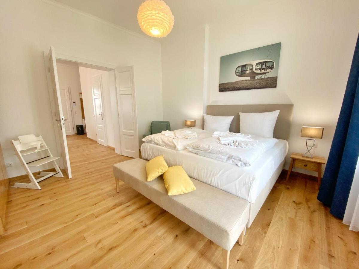 זאסניץ Villa Jenny - Ferienappartement 1 Mit Meerblick מראה חיצוני תמונה