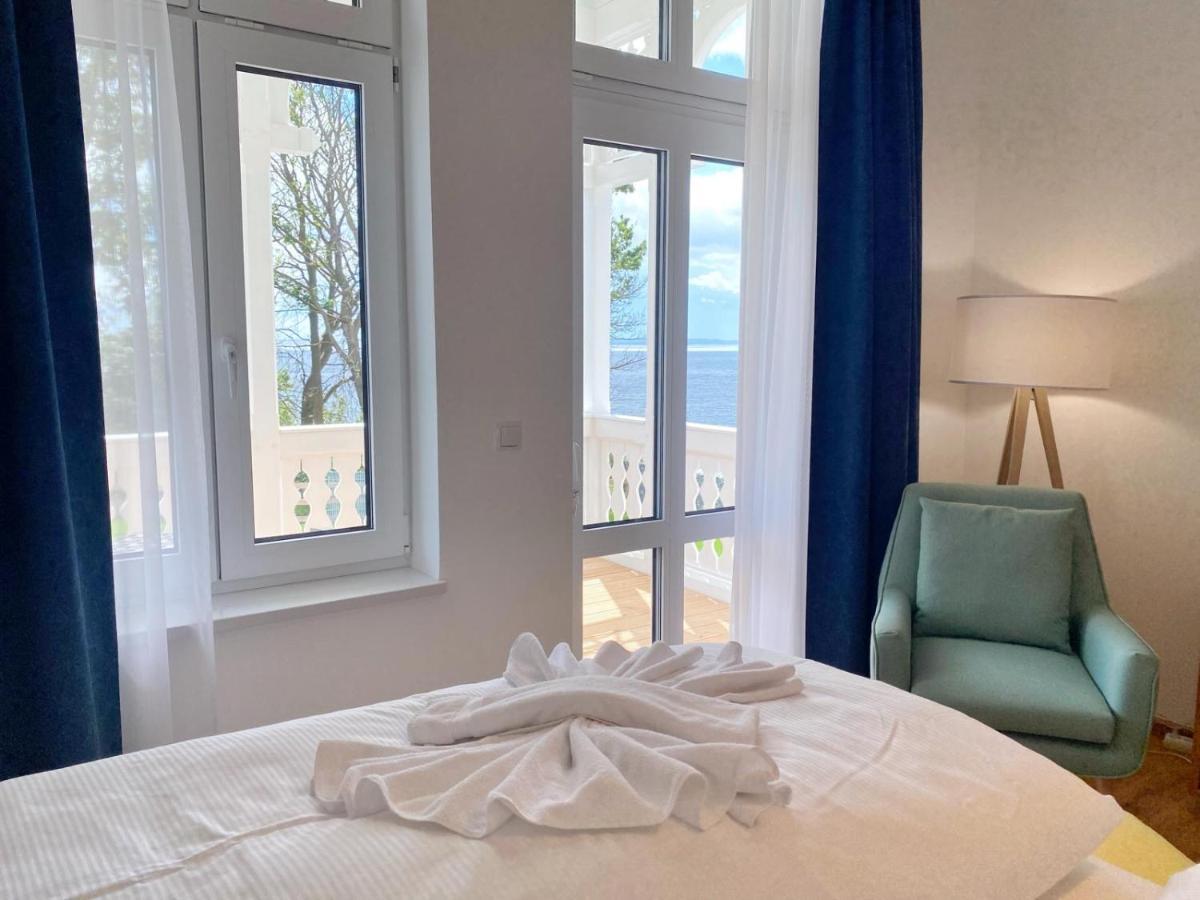 זאסניץ Villa Jenny - Ferienappartement 1 Mit Meerblick מראה חיצוני תמונה