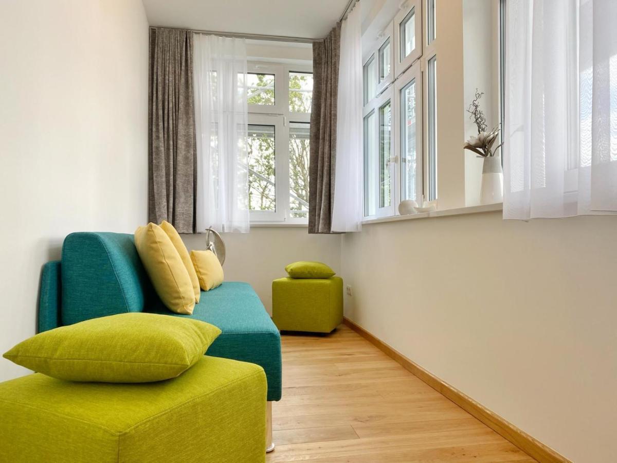 זאסניץ Villa Jenny - Ferienappartement 1 Mit Meerblick מראה חיצוני תמונה